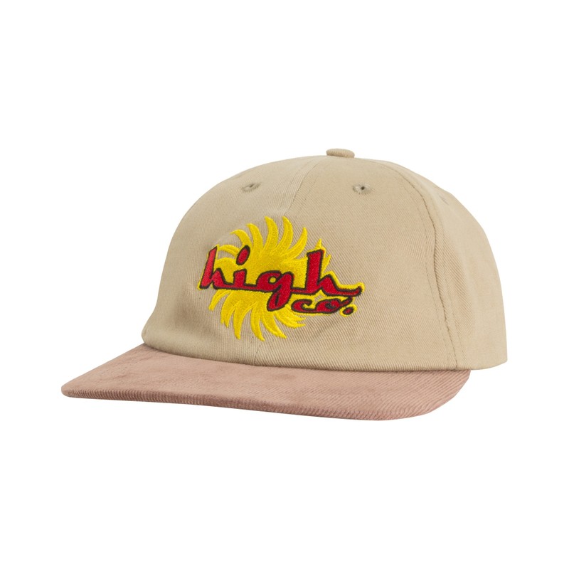 Boné Five Panel High Marrom