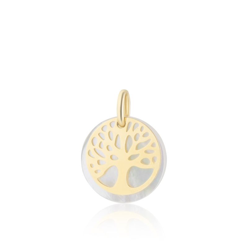 Pingente Arvore da Vida Ouro Amarelo