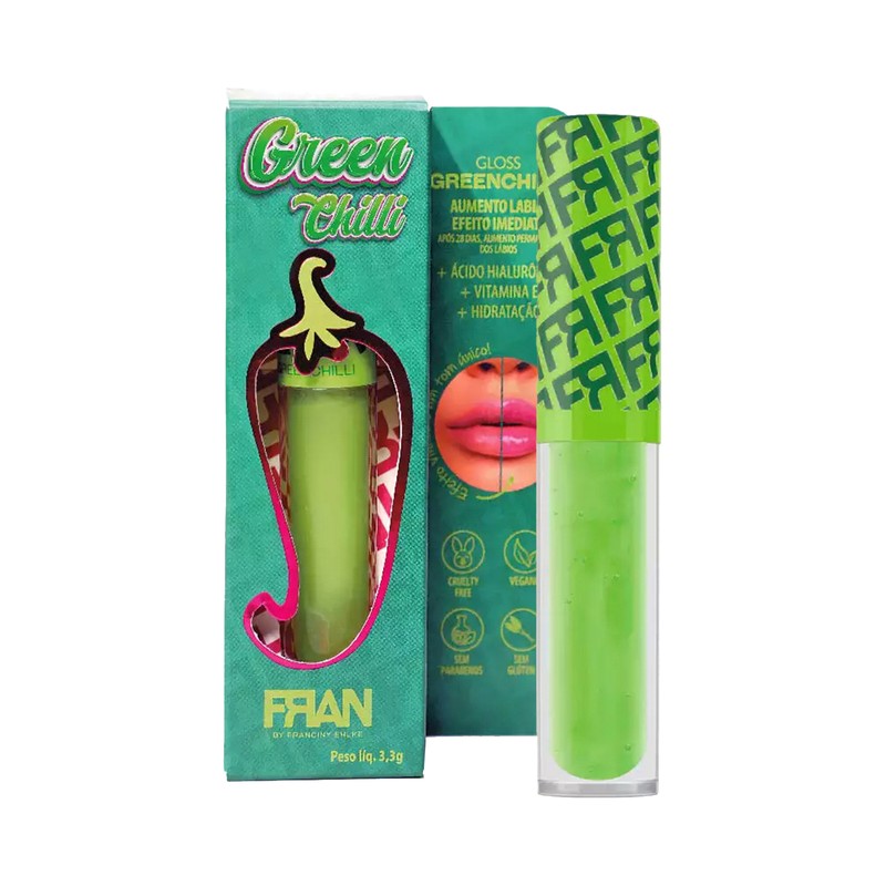 Gloss Green Chilli Fran By Franciny Ehlke Edição Limitada 