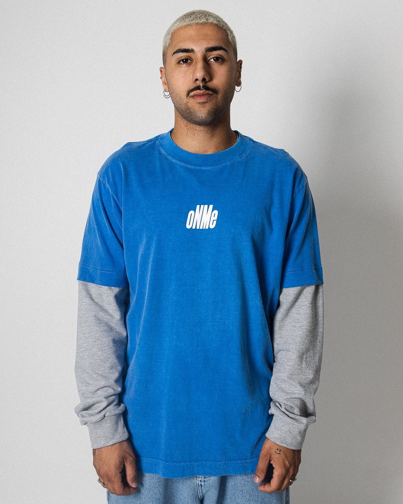 Long Sleeve Moletinho Blue