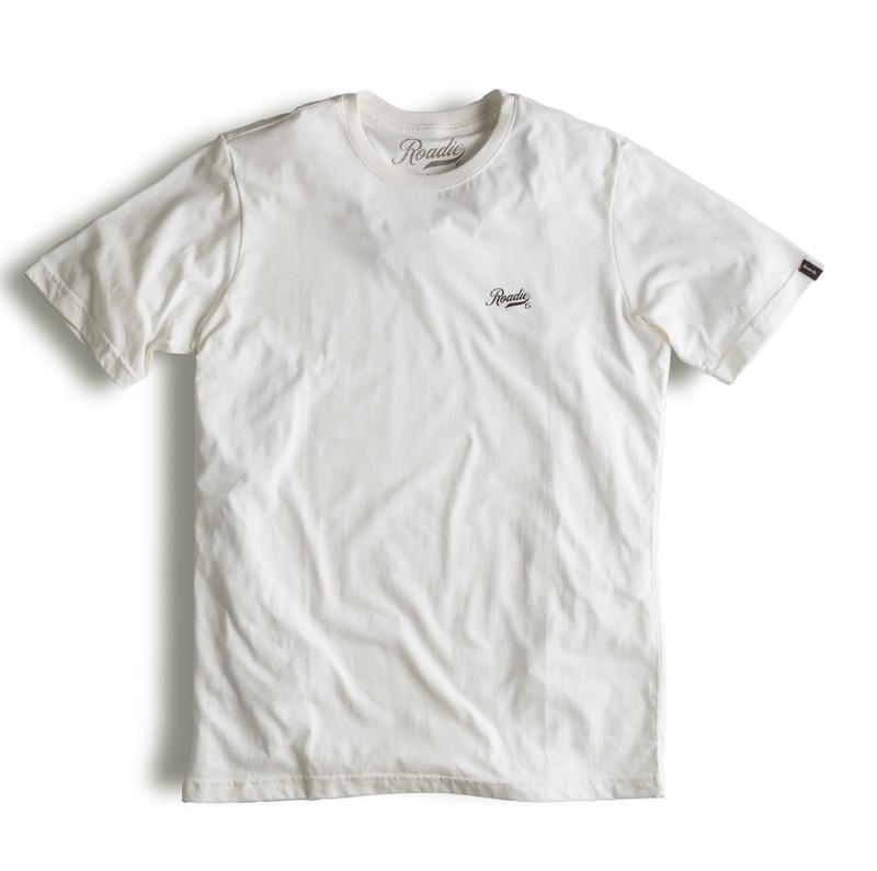 T-shirt Brand Blue - Off White