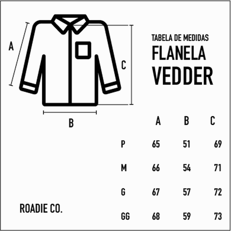 Camisa de Flanela - Vedder
