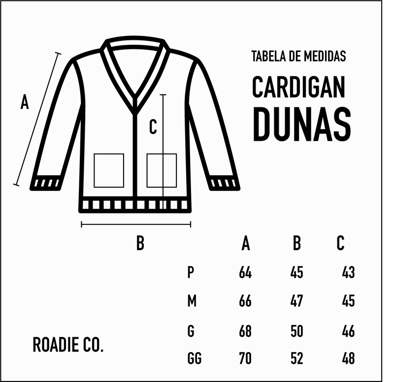 Cardigan Dunas - Índigo