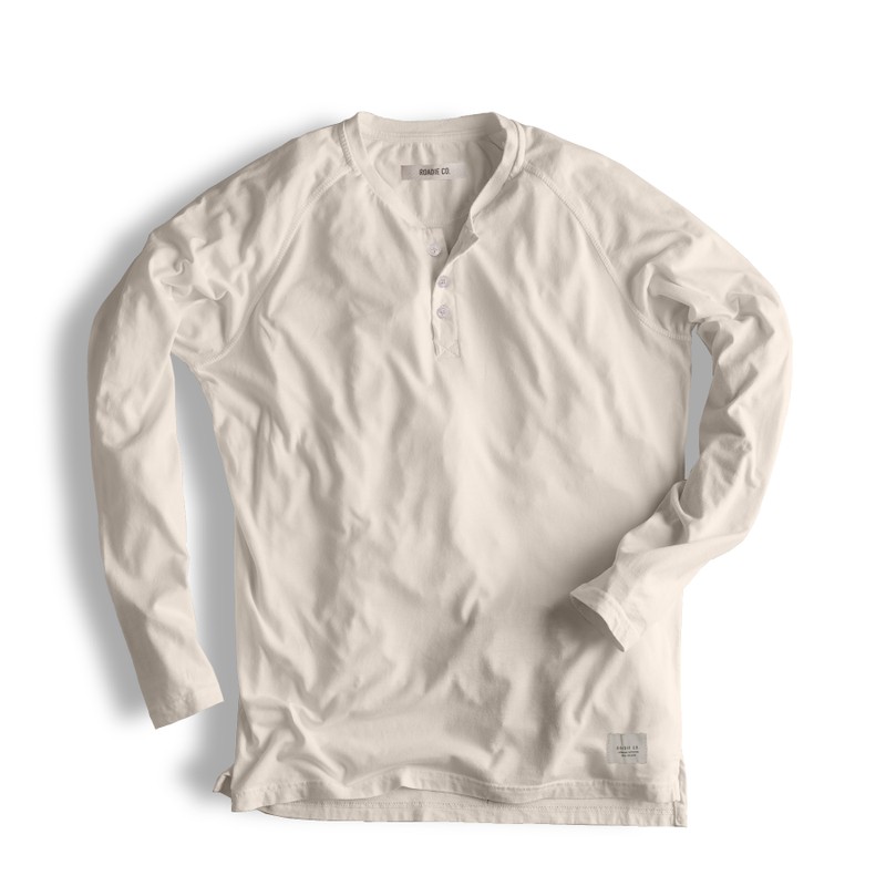 Camiseta Henley Roadie - Off White