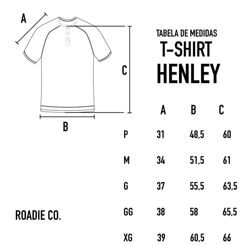 T-shirt Henley M.Curta - Off White