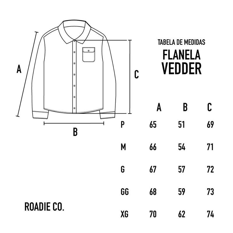 Camisa Flanela - Vedder II