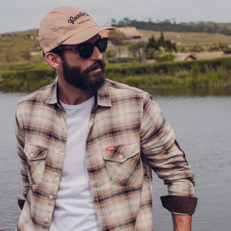 Boné Dad Hat - Travel Goods Caqui