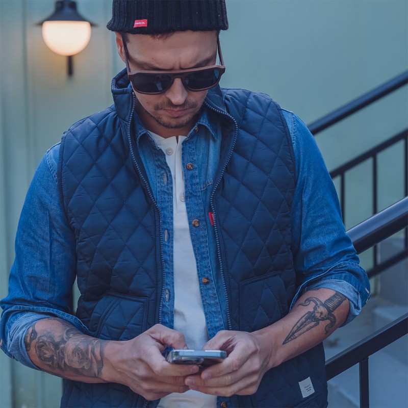 Camiseta Henley Roadie - Off White