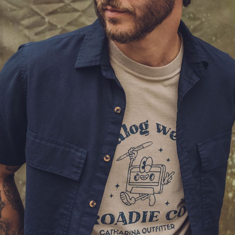 T-Shirt Tinturada Analog