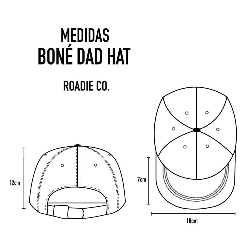 Boné Dad Hat - Travel Goods Azul