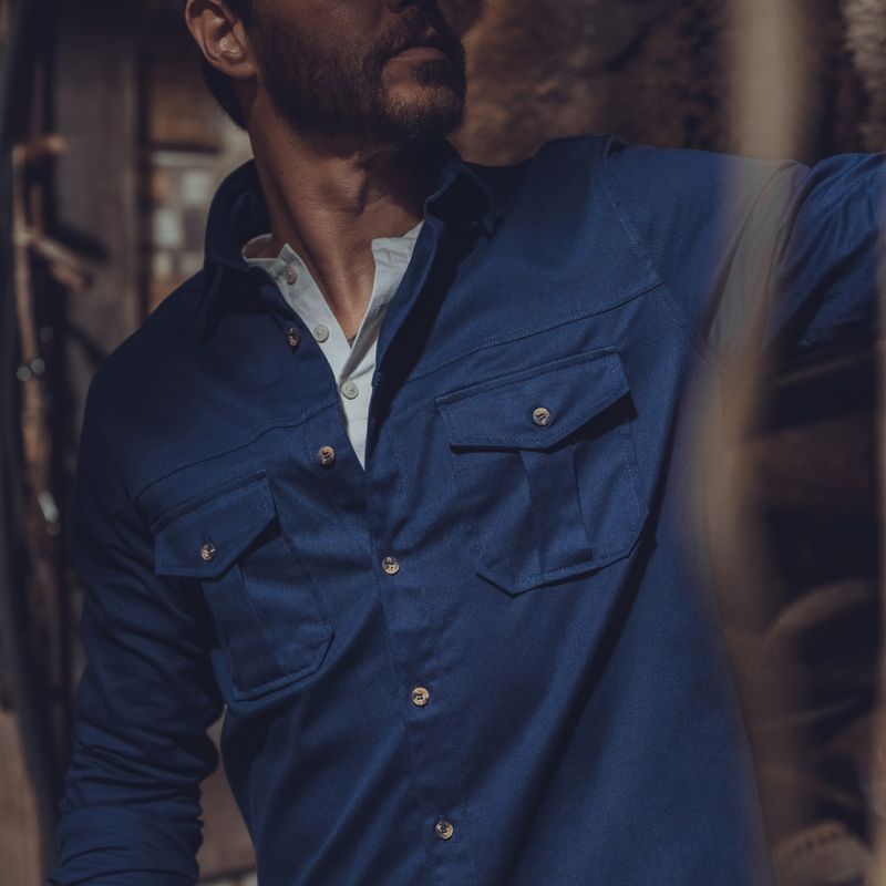 Camisa Sarja Office 