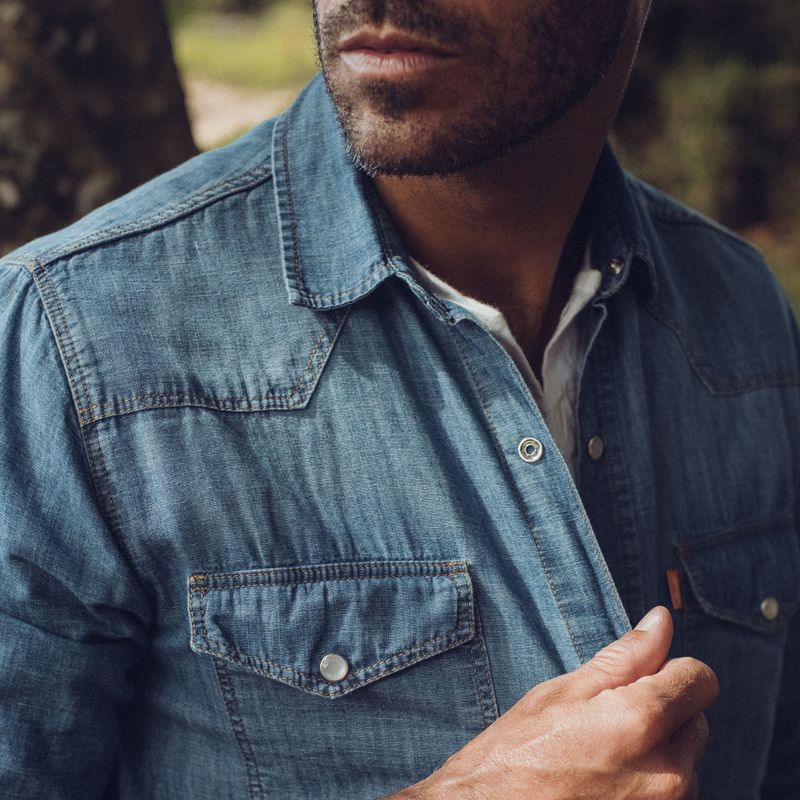 Camisa Fielder Denim
