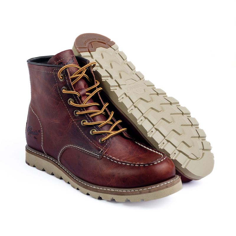 Bota Couro Moc Toe Roadie