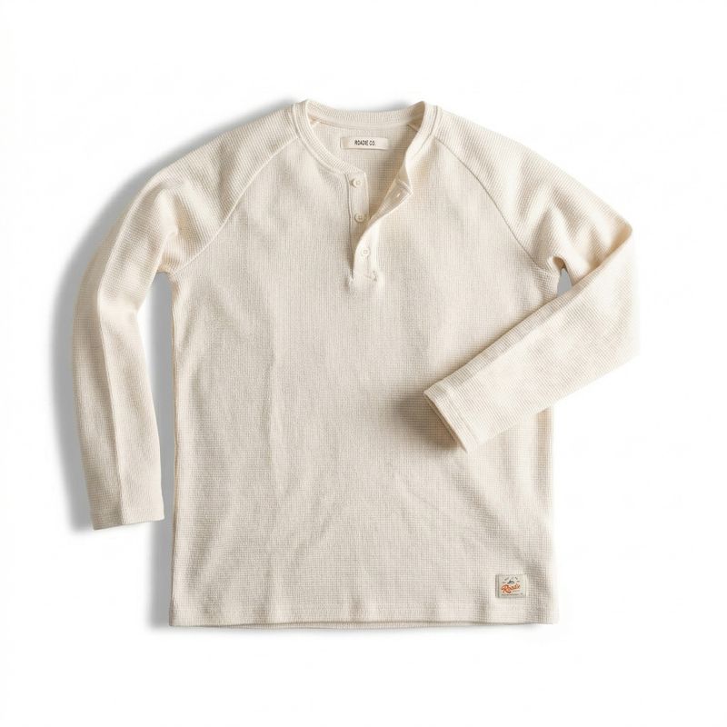 Camiseta Henley Texture 