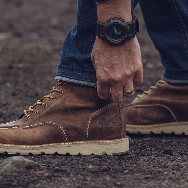 Bota Couro Moc Toe Roadie