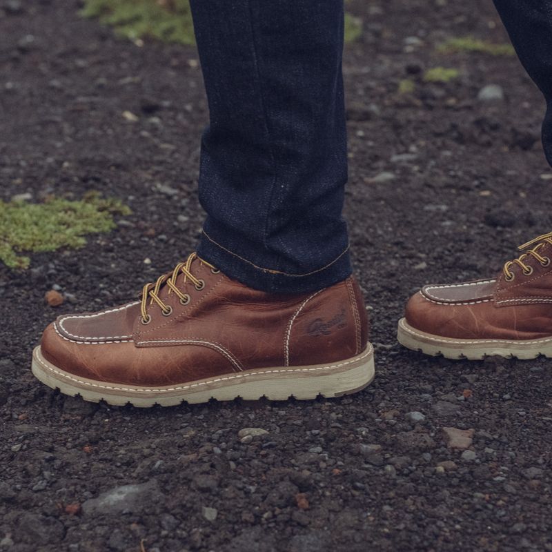 Bota Couro Moc Toe Roadie