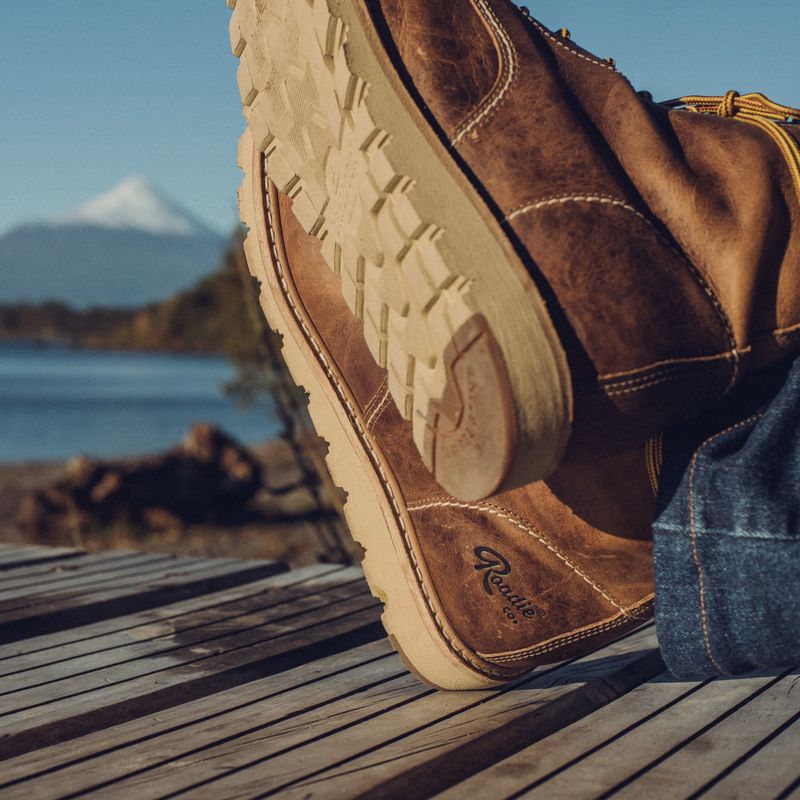Bota Couro Moc Toe Roadie