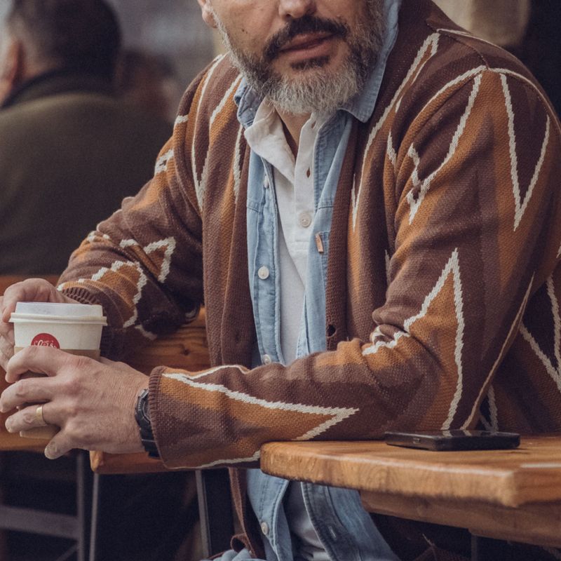 Cardigan Dunas - Folk