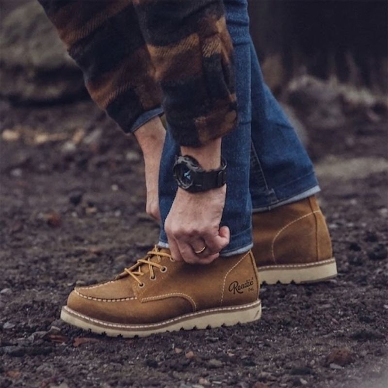 Bota Couro Moc Toe Roadie