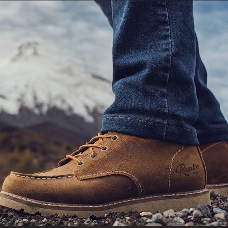 Bota Couro Moc Toe Roadie