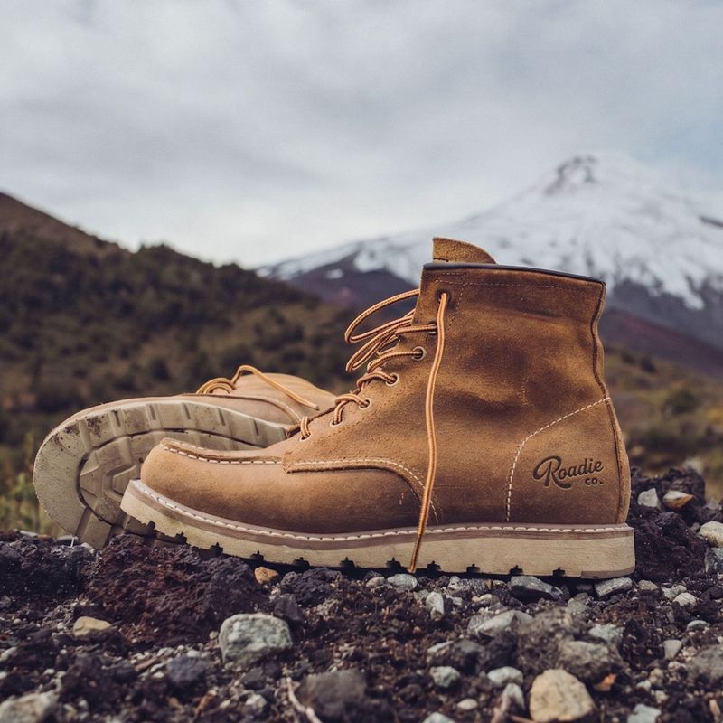 Bota Couro Moc Toe Roadie