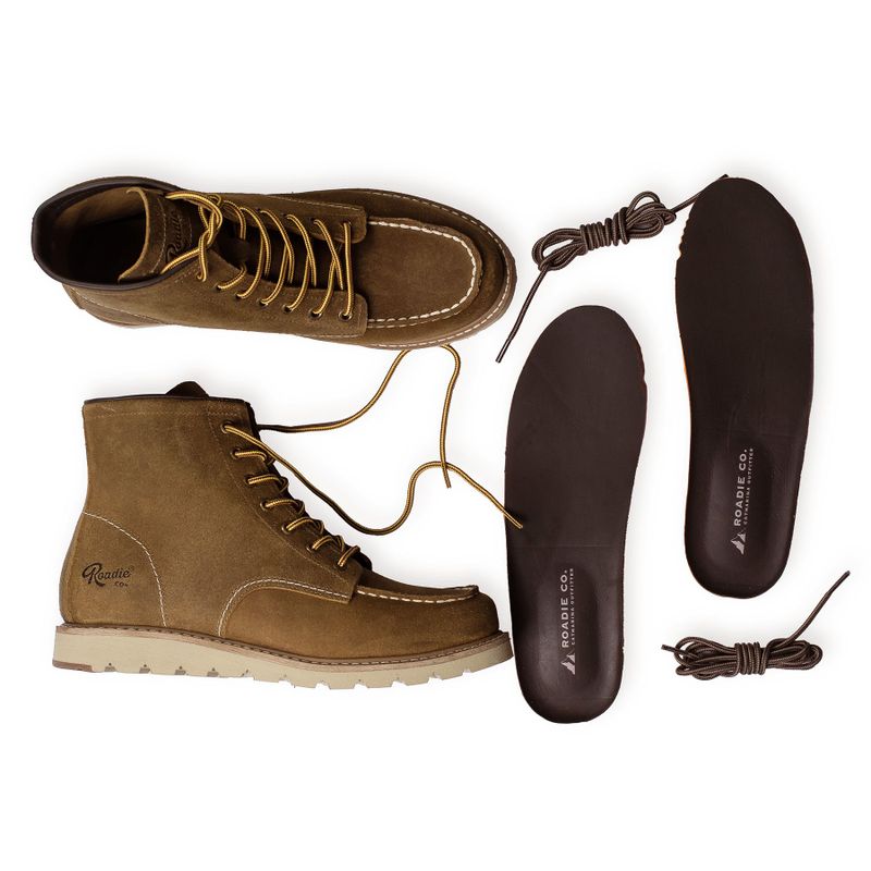 Bota Couro Moc Toe Roadie