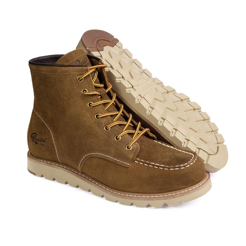 Bota Couro Moc Toe Roadie
