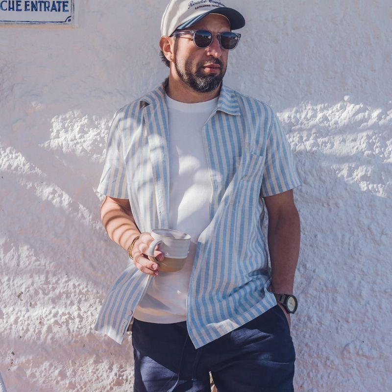Camisa  Flow  Camp Collar
