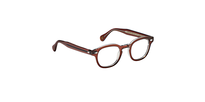 Óculos de Grau Moscot Lemtosh Umber Crystal