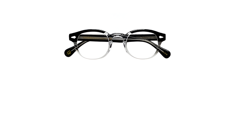 Óculos de Grau Moscot Lemtosh Black Crystal