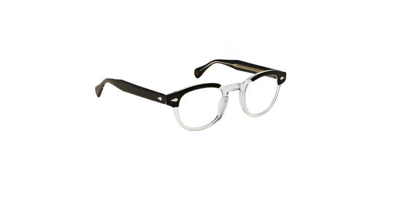 Óculos de Grau Moscot Lemtosh Black Crystal