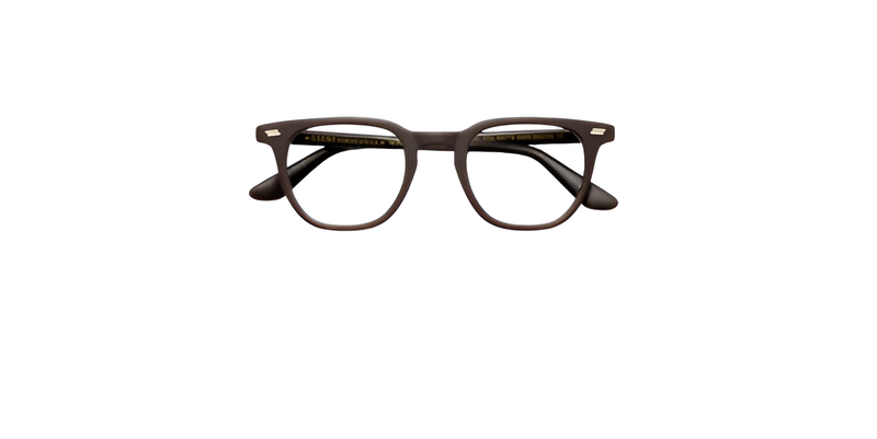 Óculos de Grau Moscot Tatah Matte Dark Brown