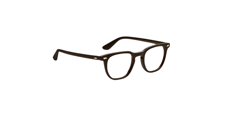 Óculos de Grau Moscot Tatah Matte Dark Brown