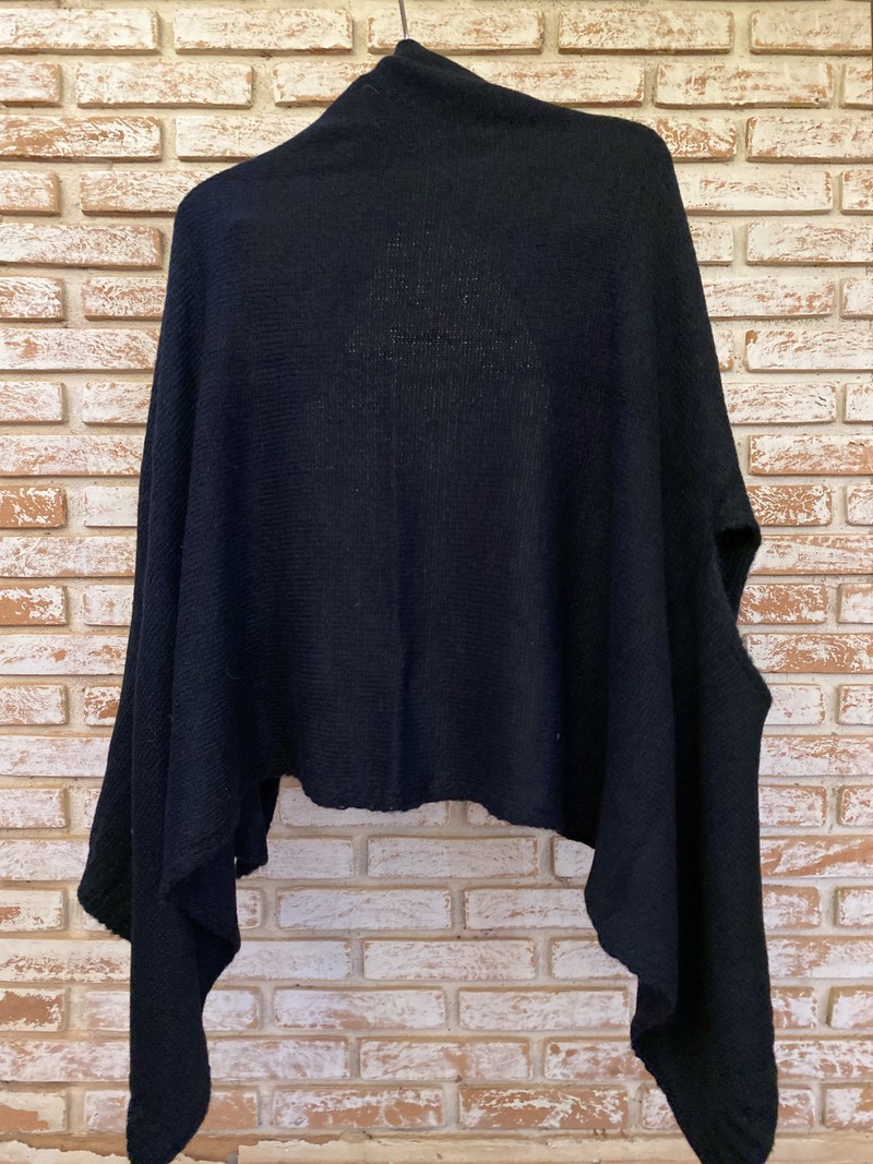 WRAP BASIC WOOL BLACK