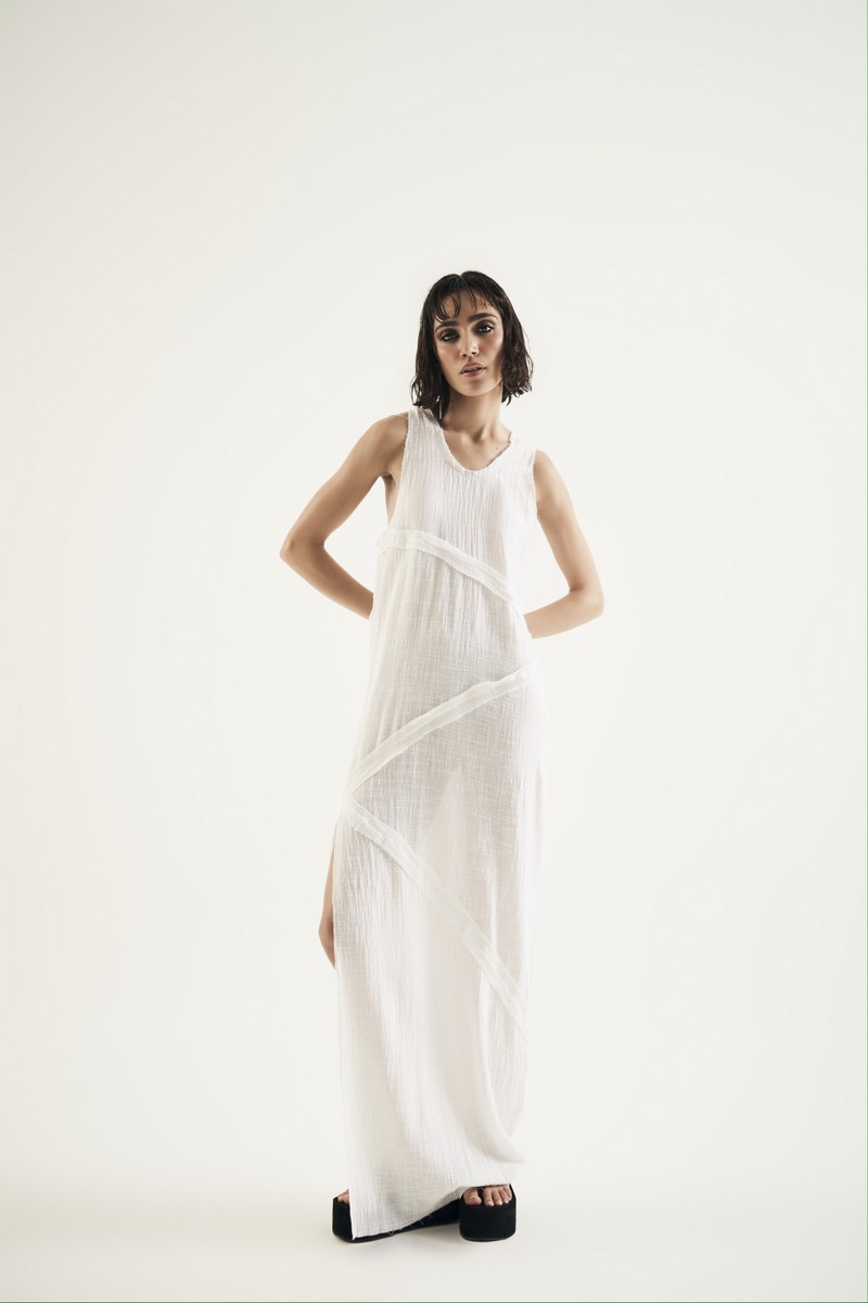 Vestido Nomade Off White