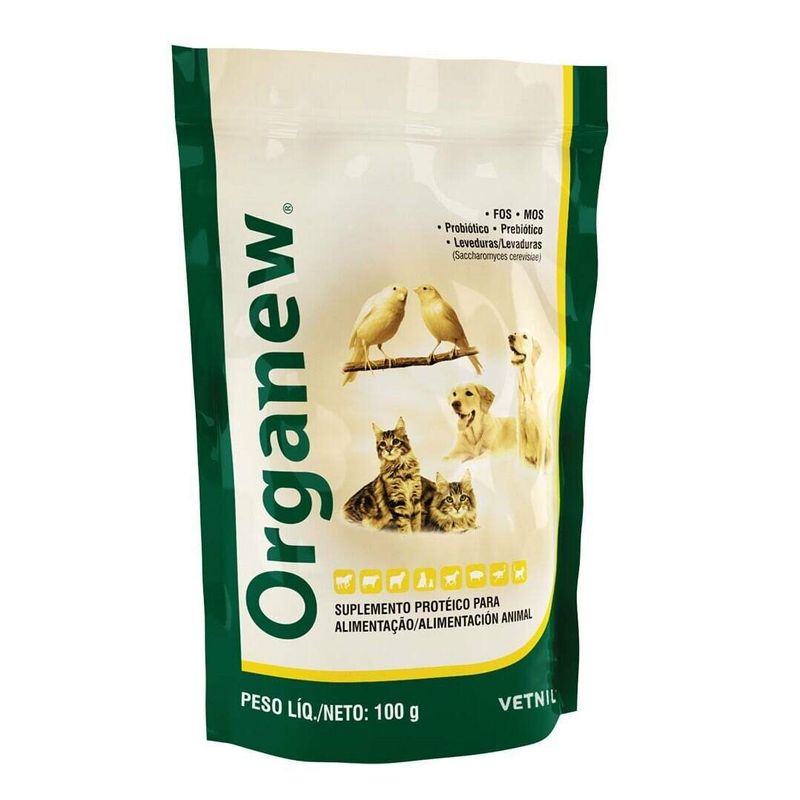 Organew Suplemento Vitamínico Probiótico + Prebiótico Vetnil 100g
