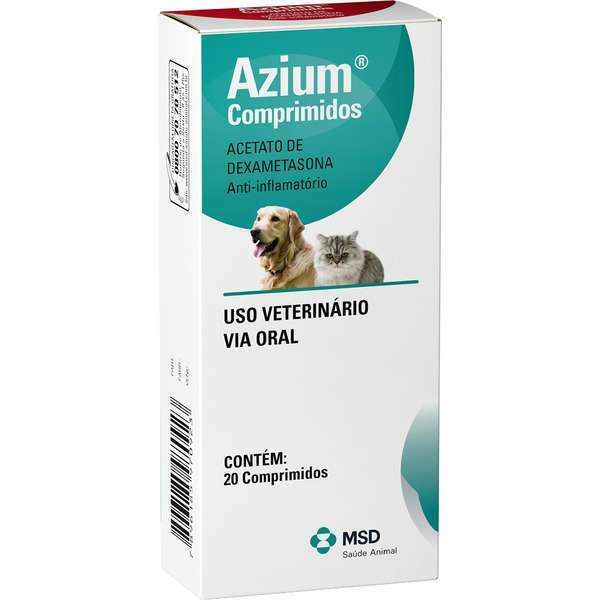 Azium Anti-inflamatório MSD 20 Comprimidos