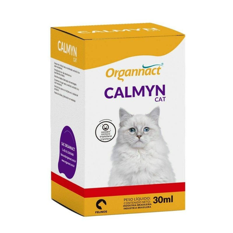 Calmyn Cat Suplemento Alimentar Organnact 30ml