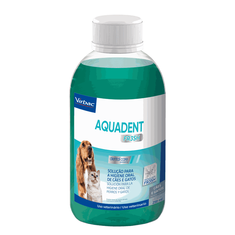 Aquadent Solução Higiene Oral 250ml Virbac