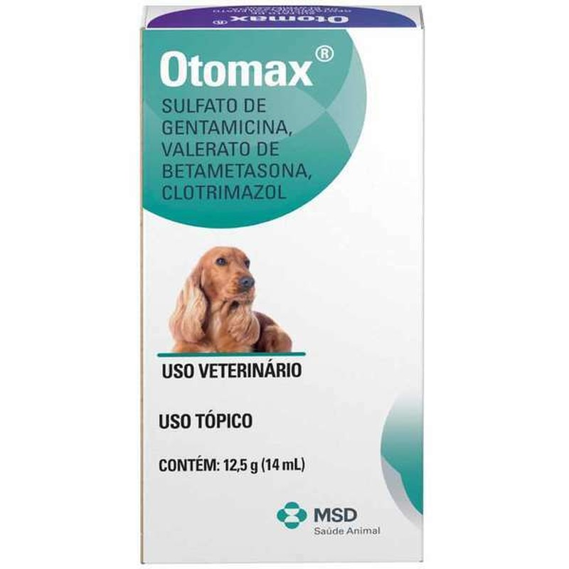 Otomax Pomada Otológica MSD 12,5g