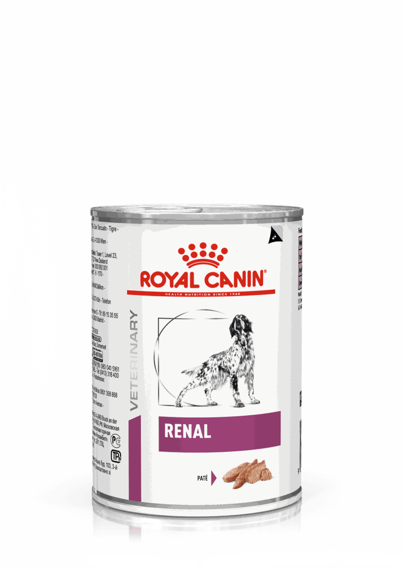 Alimento Úmido Royal Canin Cães Veterinary Diet Renal Lata 410g