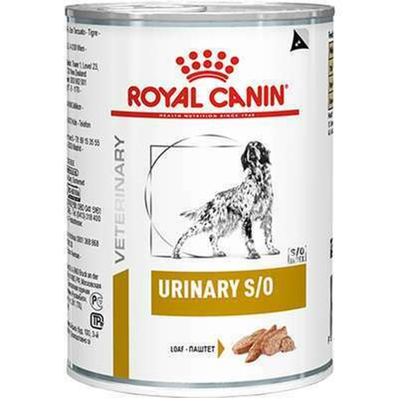 Alimento Úmido Royal Canin Veterinary Diet Cães Urinary S/O Lata 410g