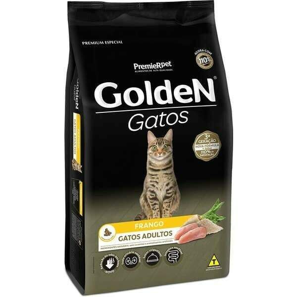 Ração Golden Gatos Adultos Frango 1kg