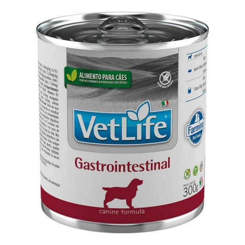 Alimento Úmido Patê Vet Life Gastrointestinal Cães 300g Farmina