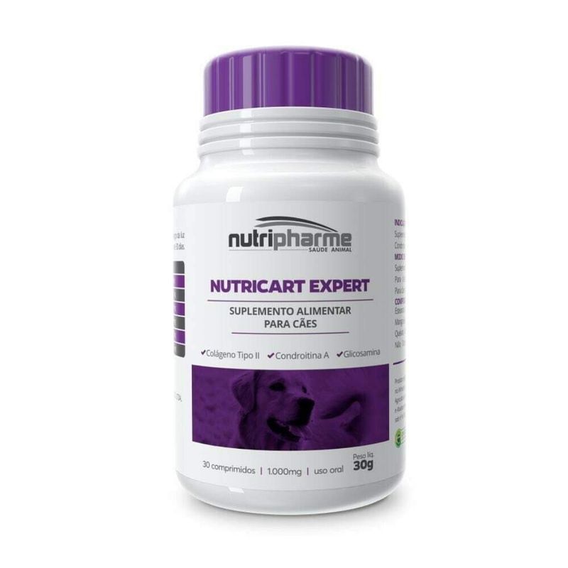 Nutricart Expert Suplemento Vitamínico Nutripharme 30 Comprimidos