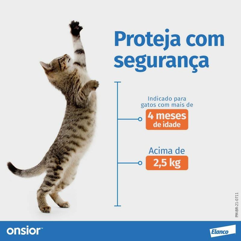 Onsior Anti-inflamatório Gatos Elanco 6mg 6 Comprimidos