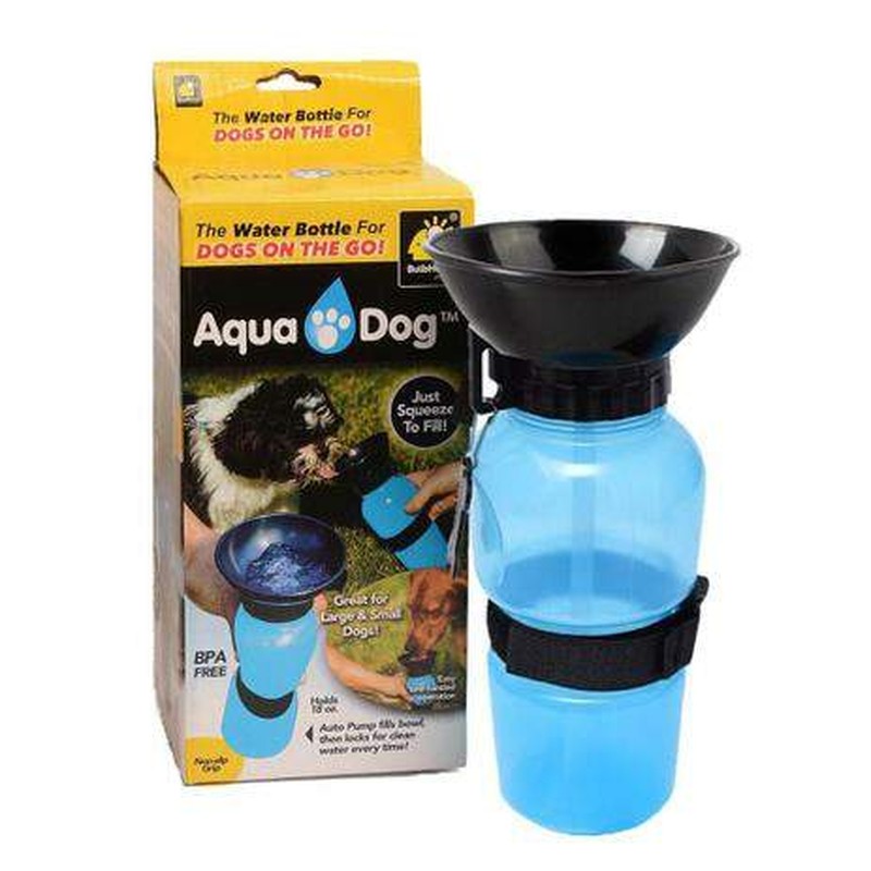 Garrafa de Água Portátil para Pets Aqua Dog