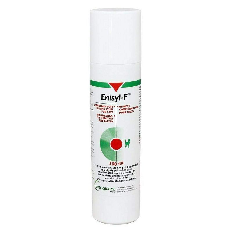 Enisyl-F Suplemento Aminoácido Gatos Vetoquinol 100ml