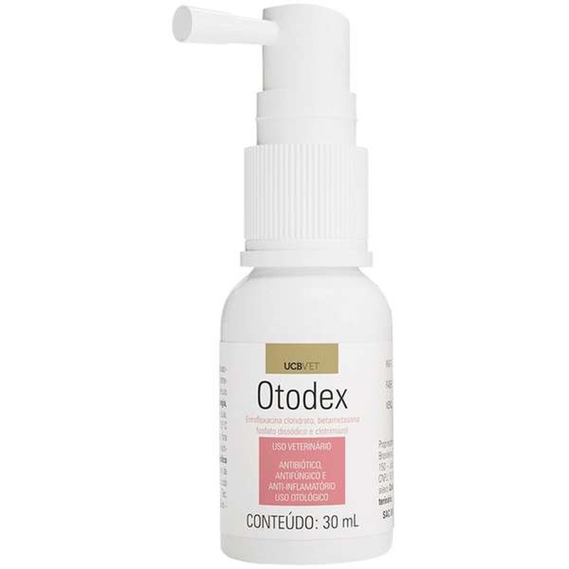 Otodex para Cães e Gatos UCB 30ml