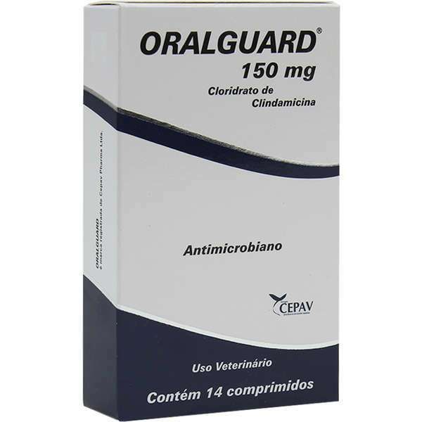 Oralguard 150mg Antimicrobiano Cepav 14 comprimidos